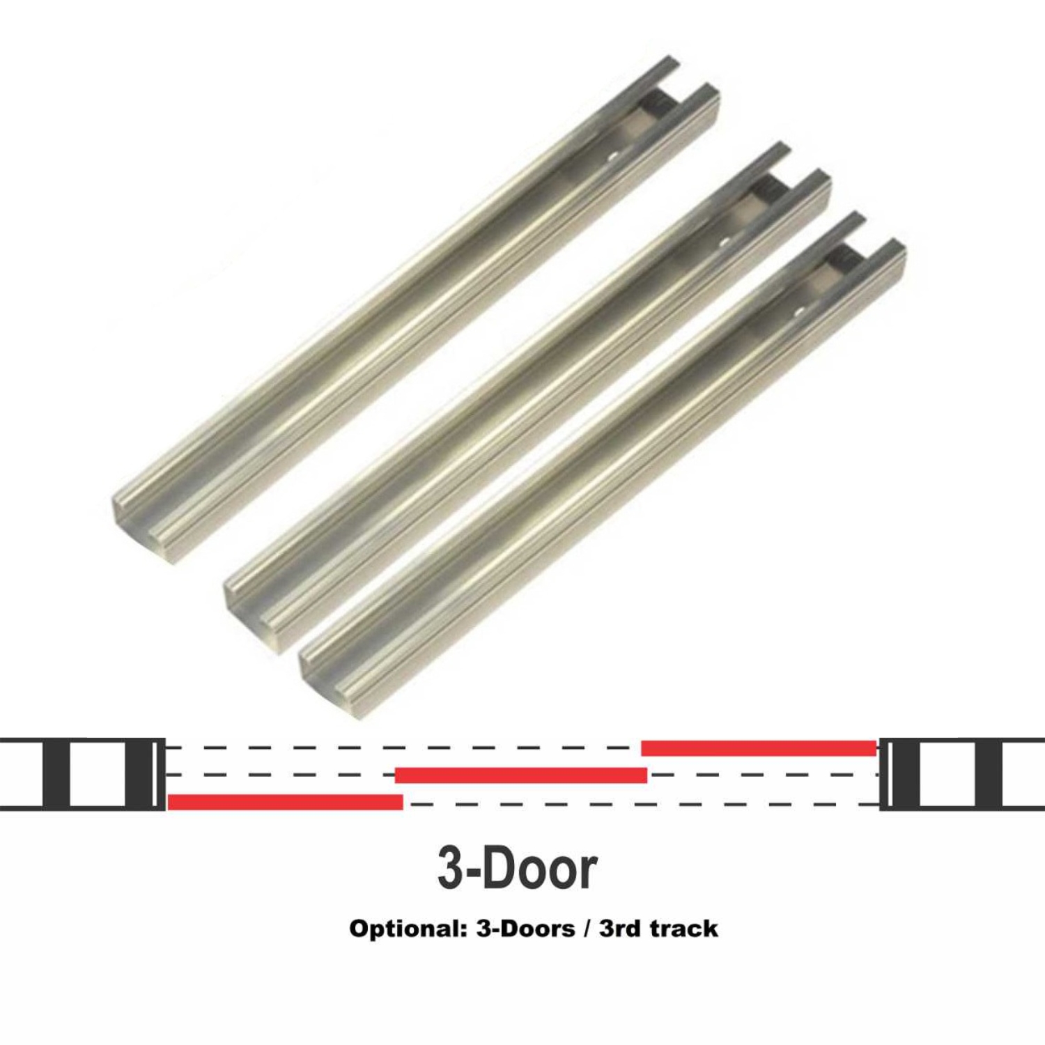 3rd Track For Closet Door