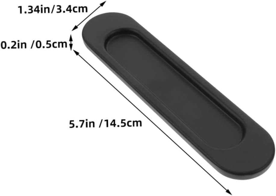 Adhesive Recessed Handles for Sliding and Glass Doors
