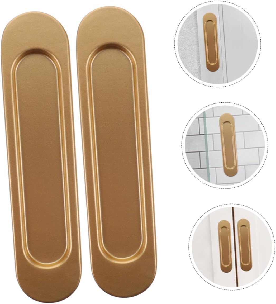 Stylish Adhesive Handles For Sliding Barn Doors, Glass, Pocket or Closet Doors