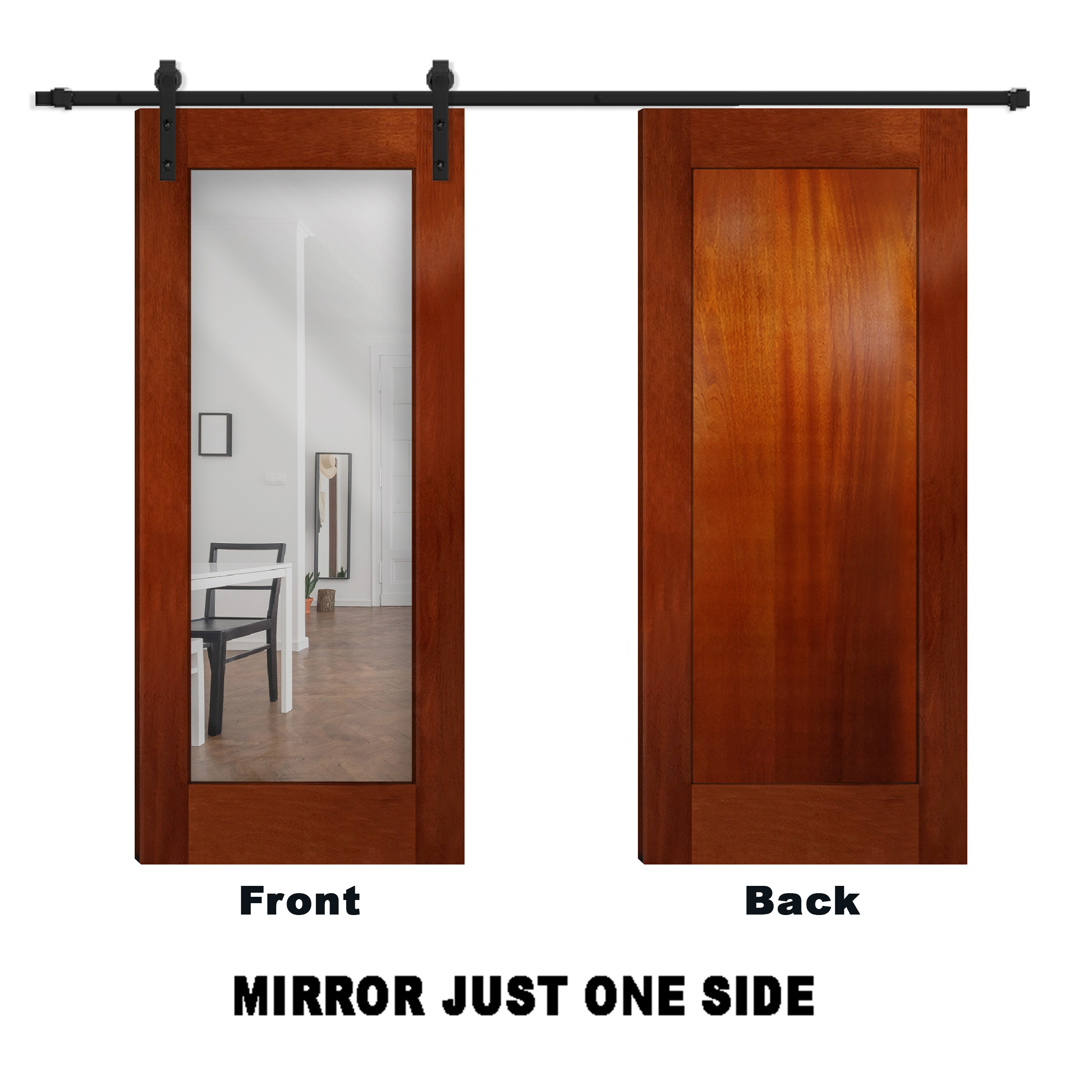Mirror Just One Side