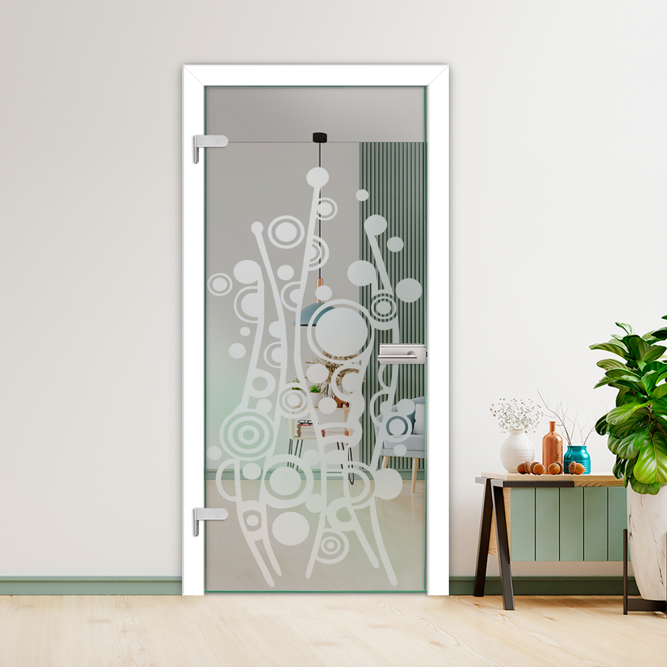 Hinged Glass Door HGD-H+H-0003 (Non-private)