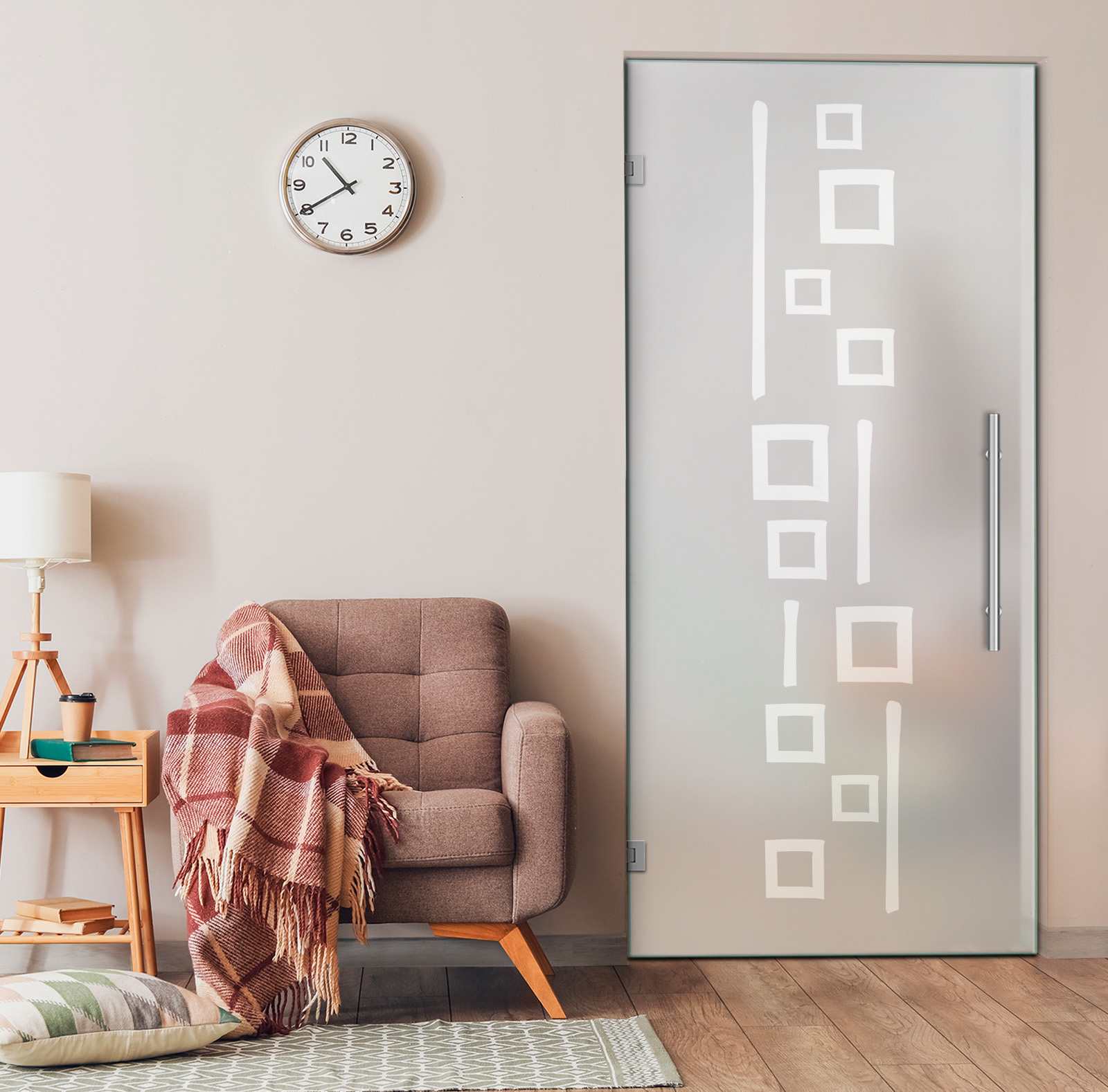 Swing Glass Door (Full-Private) T-Handle