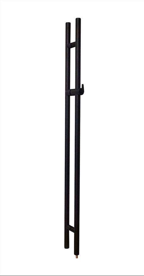 Pro-Line Series: 60" - 70" Locking Ladder Pull Handle Matte Black