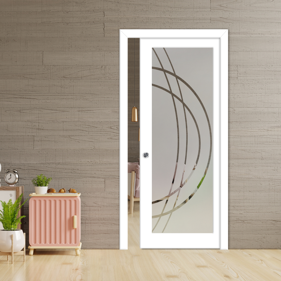 Glass Barn Door (Semi-Private)_Recessed Grip Handle