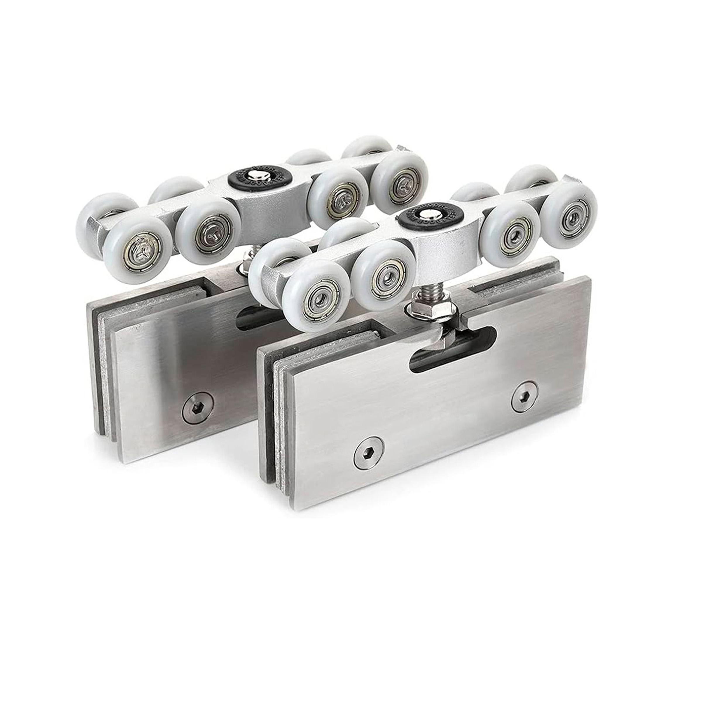 (2 pack) Sliding Glass Door Clamp