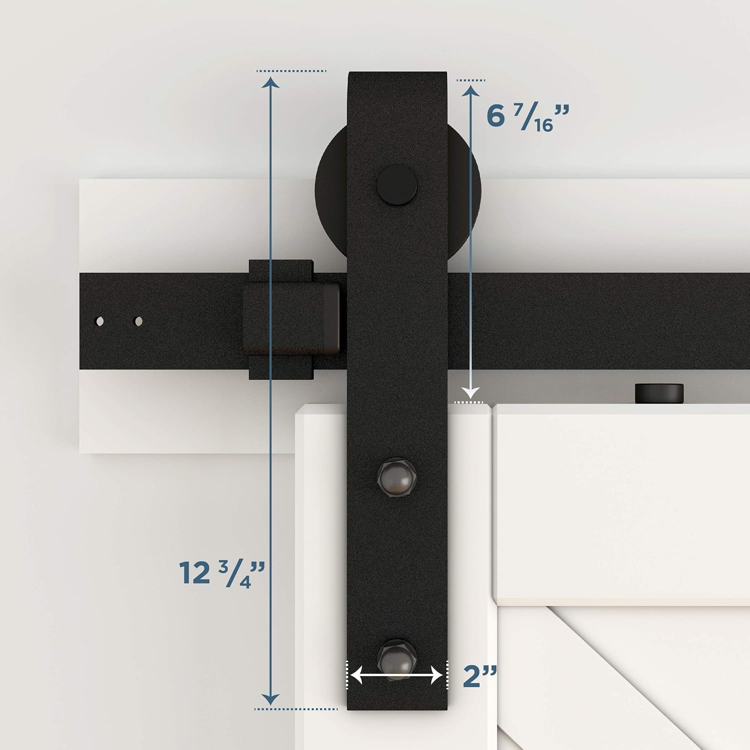 72" Inch Hardware for Wood Sliding Door