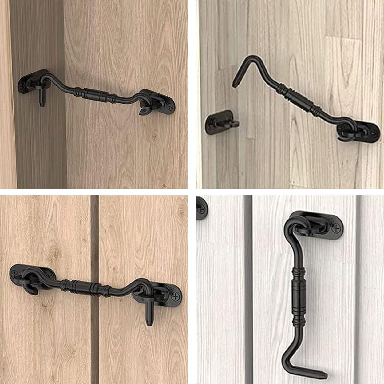 24 Inch Gold Plated Handle for Sliding Wood Doors with Latch