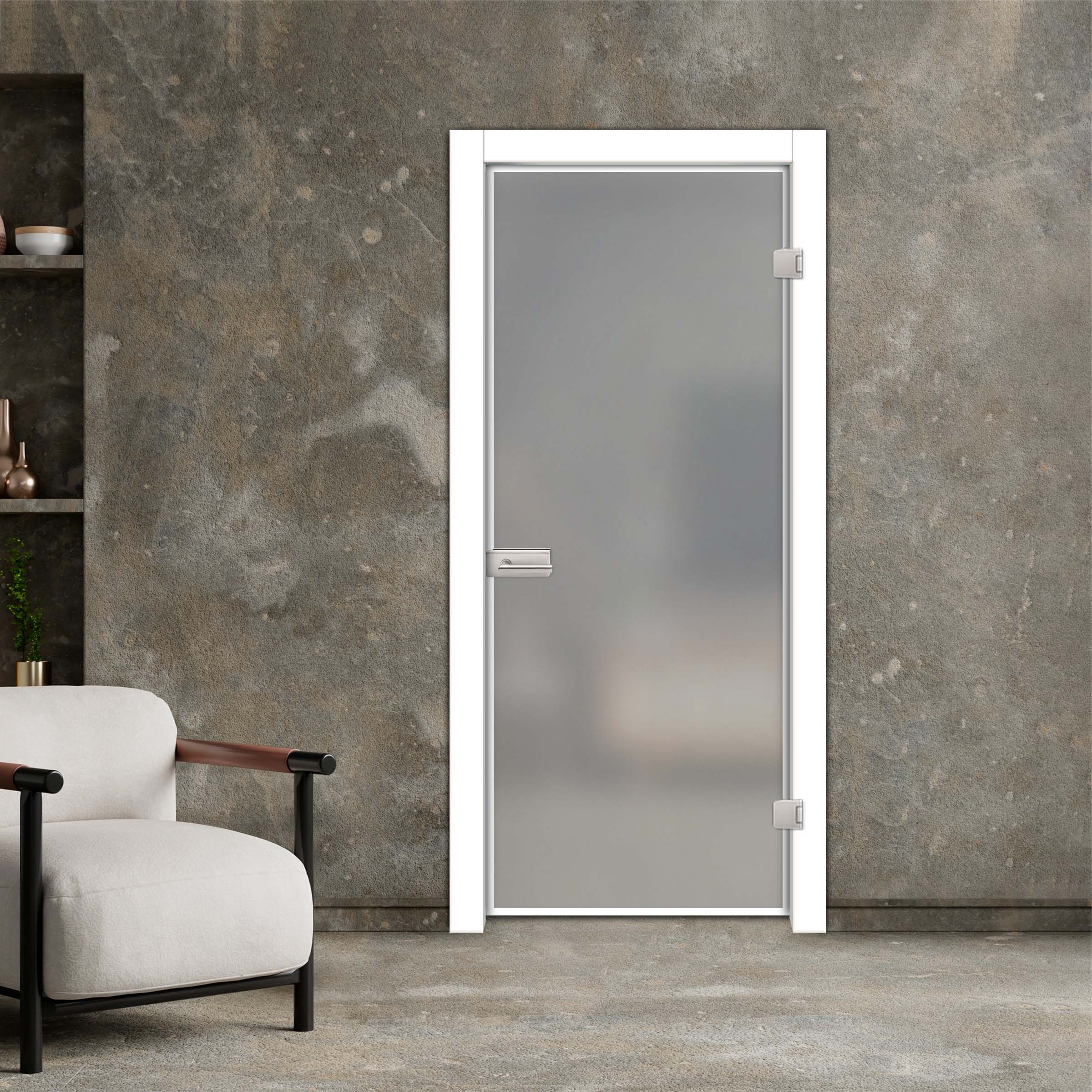 Frameless Industrial Style Hinged Glass Door IHGD-5321