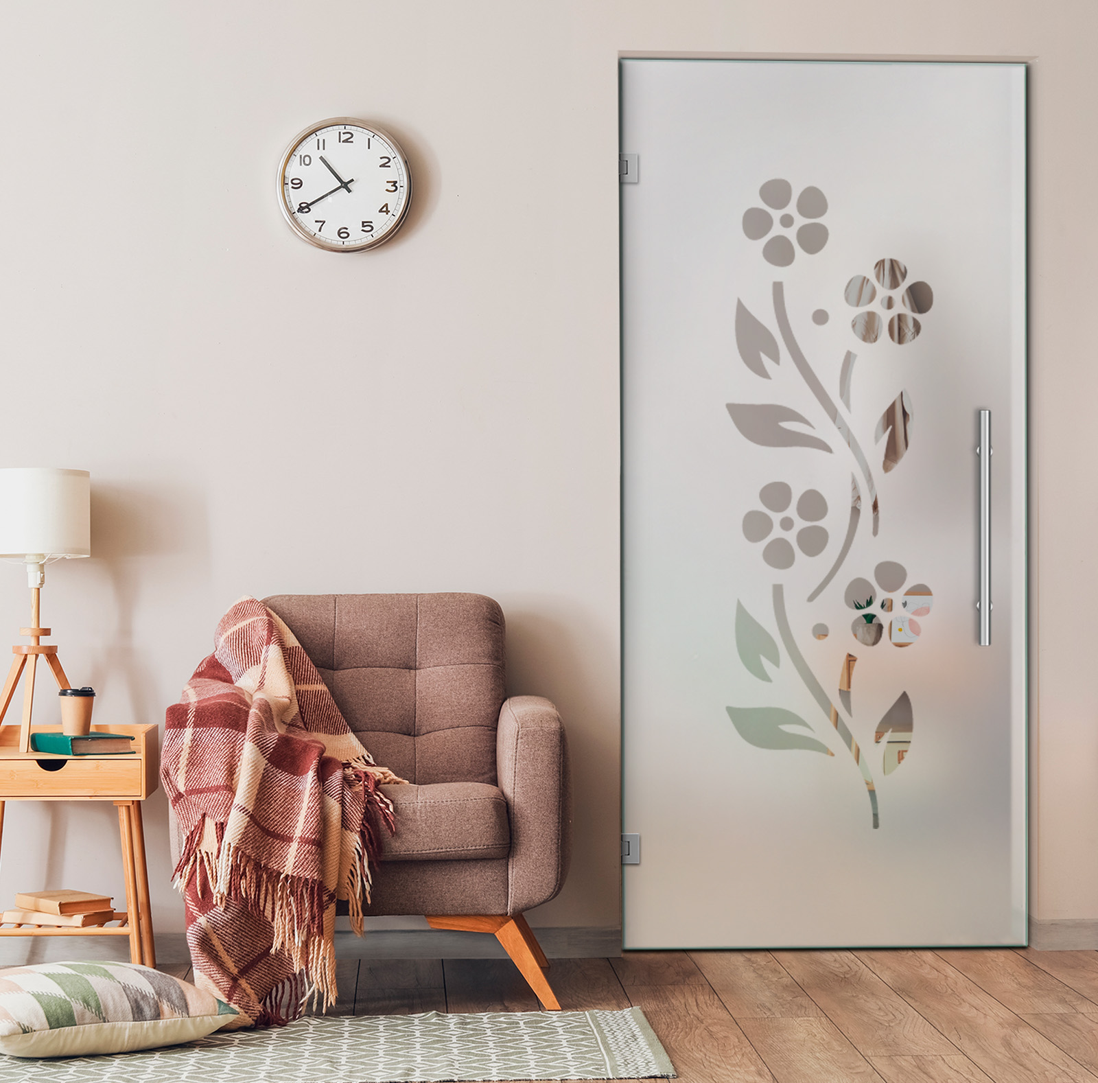 Swing Glass Door (Model SD-0150 Semi-Private)