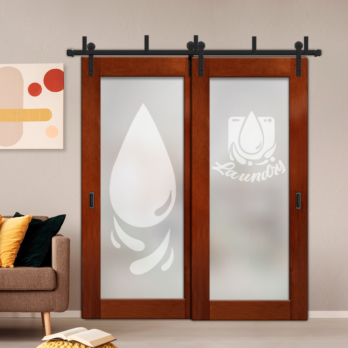 Sliding Barn Bypass Door (Full-Private)
