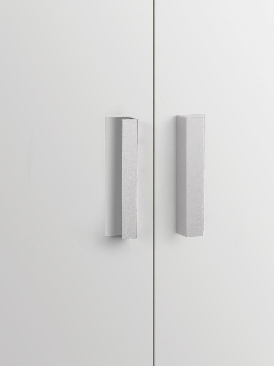 2 Pack Adhesive Door Pulls Aluminum Handles for Sliding Doors